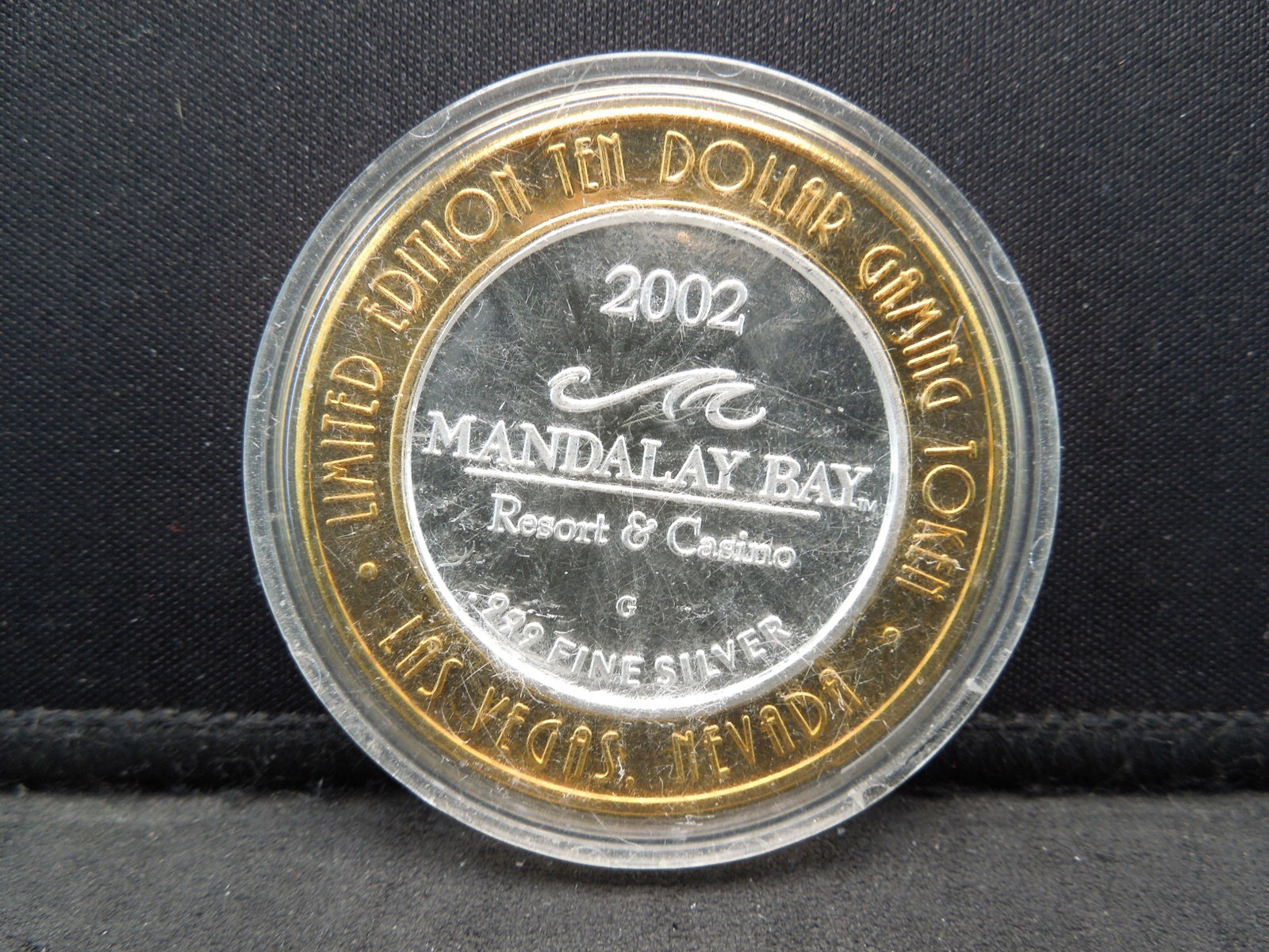 Silver Casino Token Mandalay Bay Las Vegas: Silver Casino Token Mandalay Bay Las Vegas