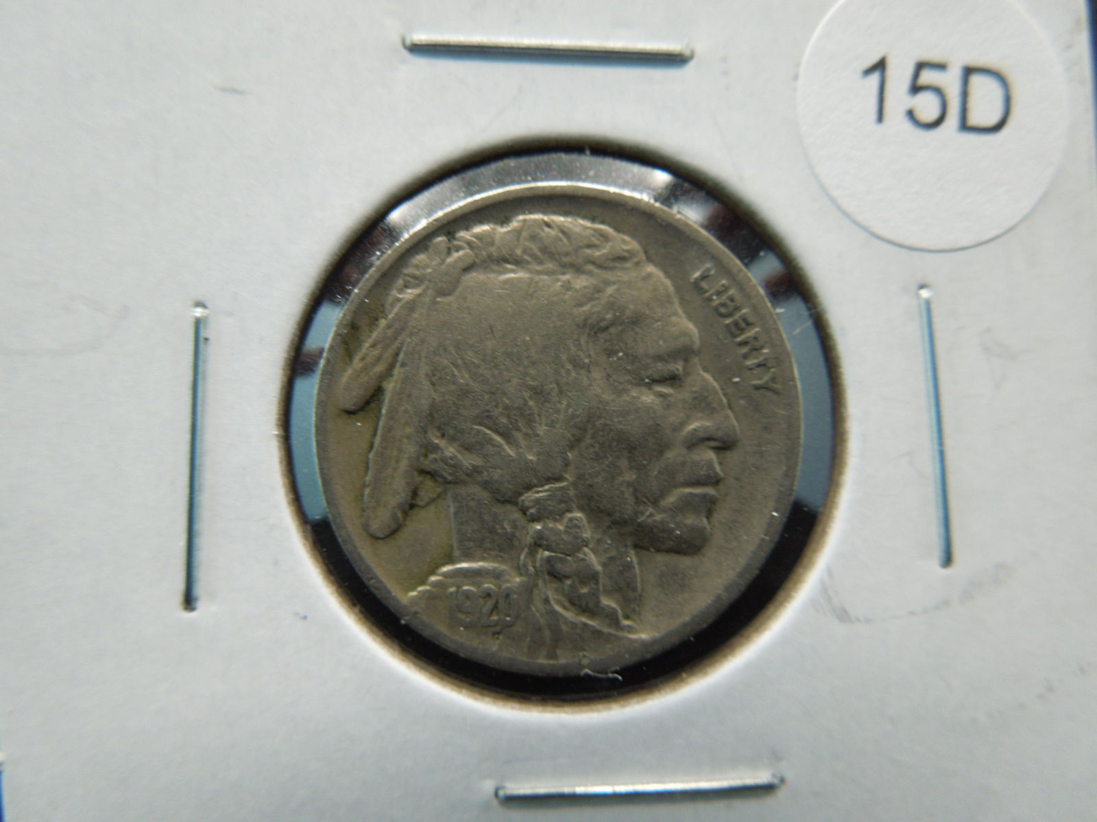 1920 Buffalo 5c.  XF. (1 of 3)