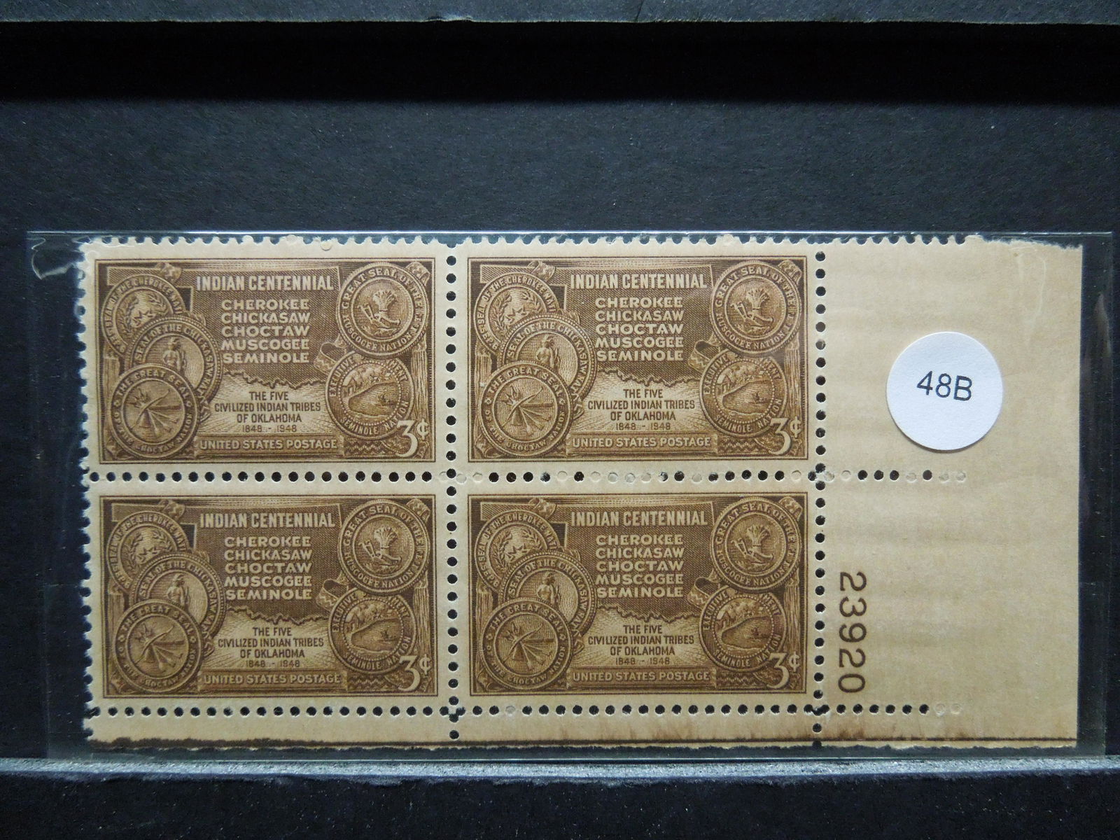 Indian Centennial. 5 Civilized Indian Tribes of (1 of 2)