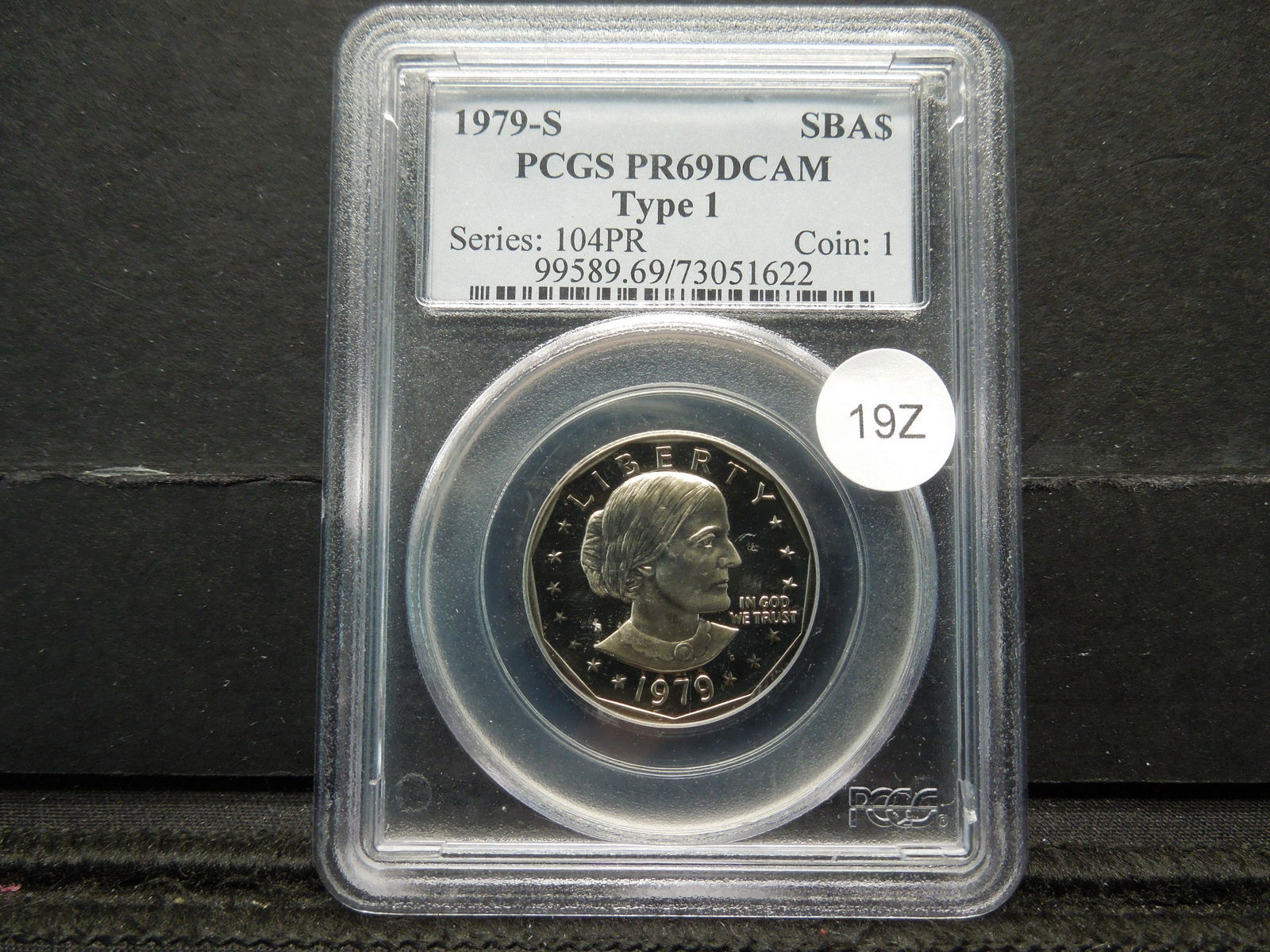 1979 S Susan B Anthony Dollar PCGS PR69DCAM (1 of 4)