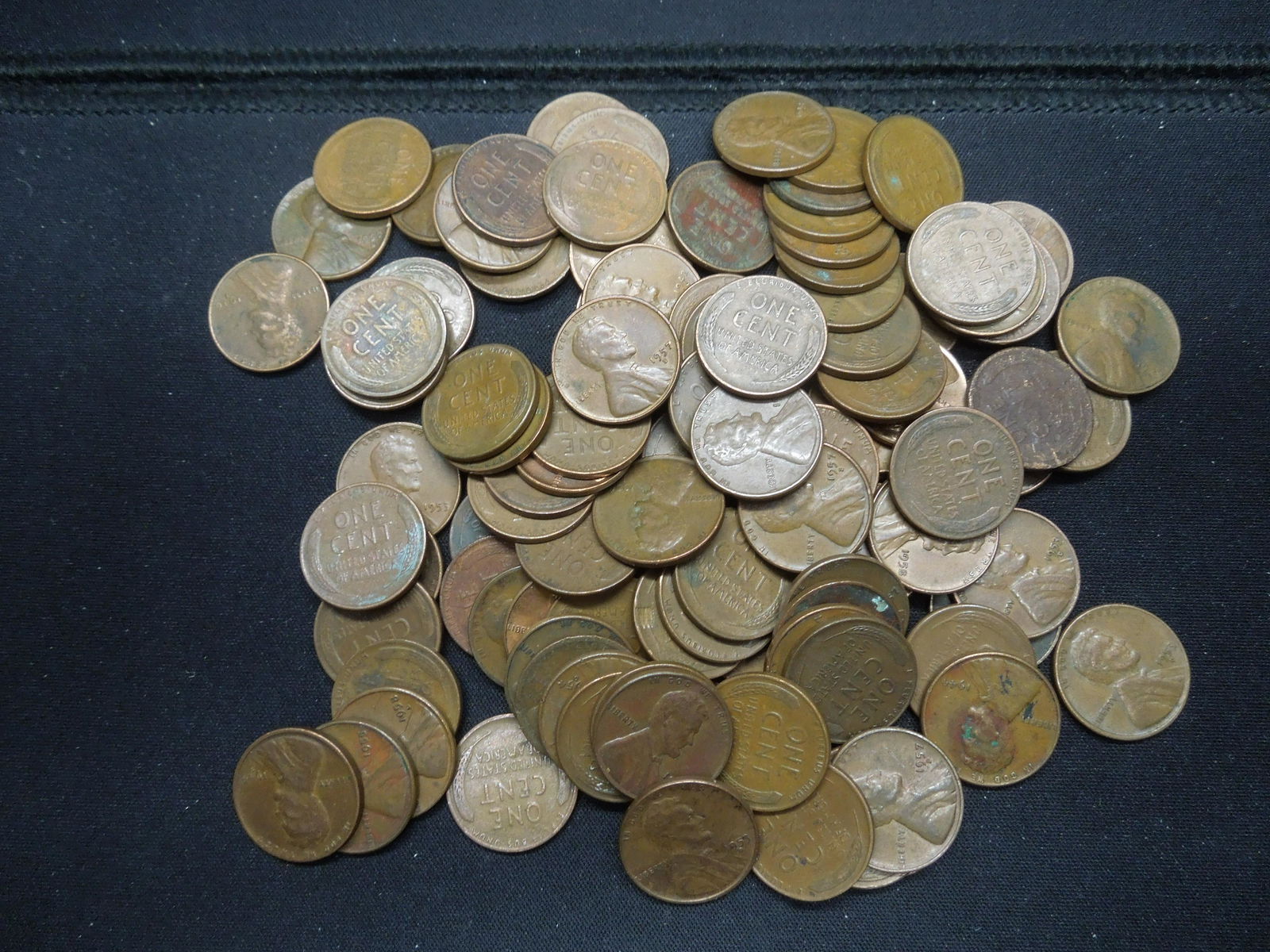 100 Wheat Cents (1 of 4)