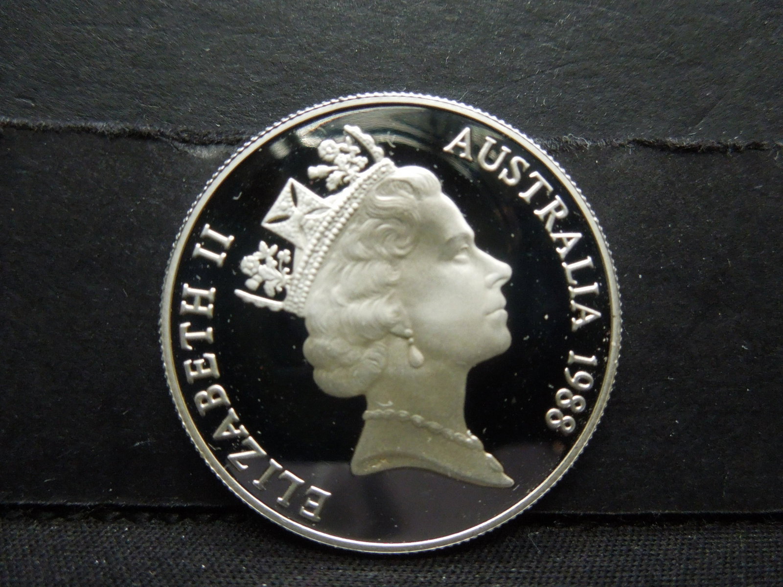 1988 Australia $10 .925 Fine Silver "Landing of: 1988 Australia $10 .925 Fine Silver "Landing of Governor Philip" Shiny Proof