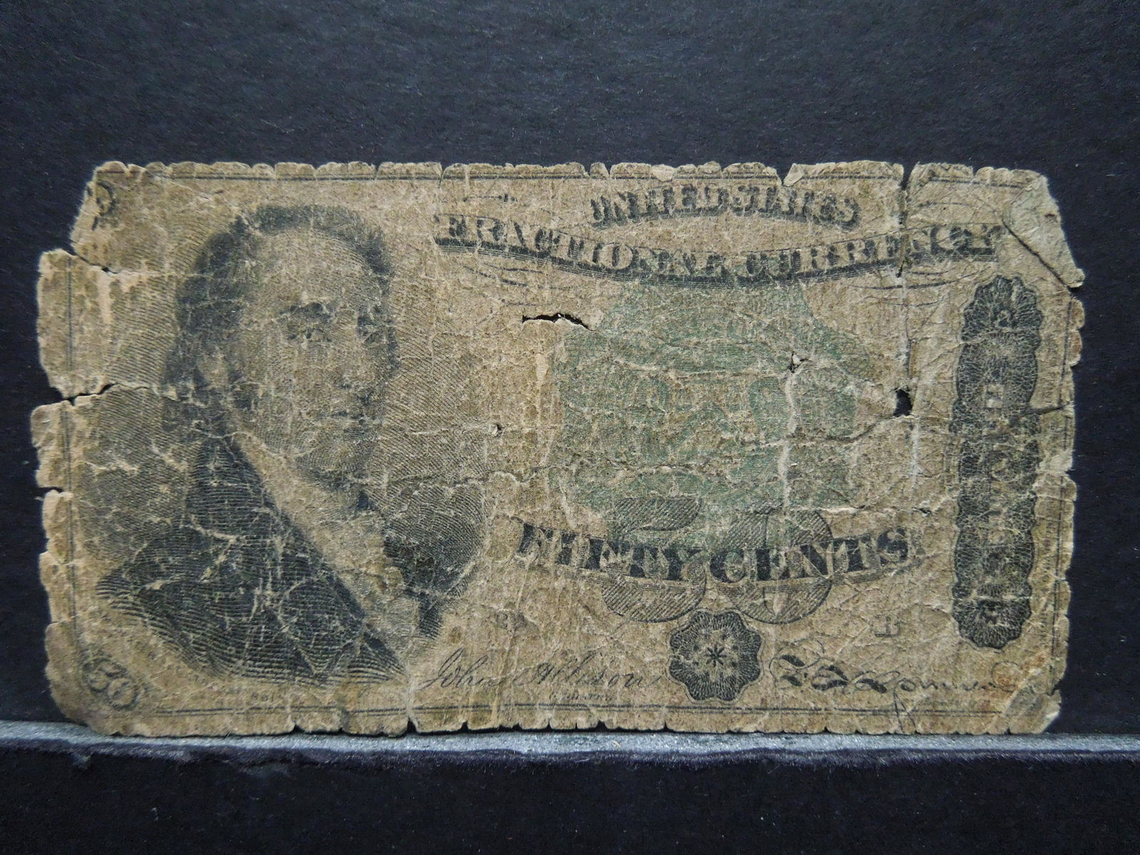 Fifty Cents Fractional Currency (1 of 2)