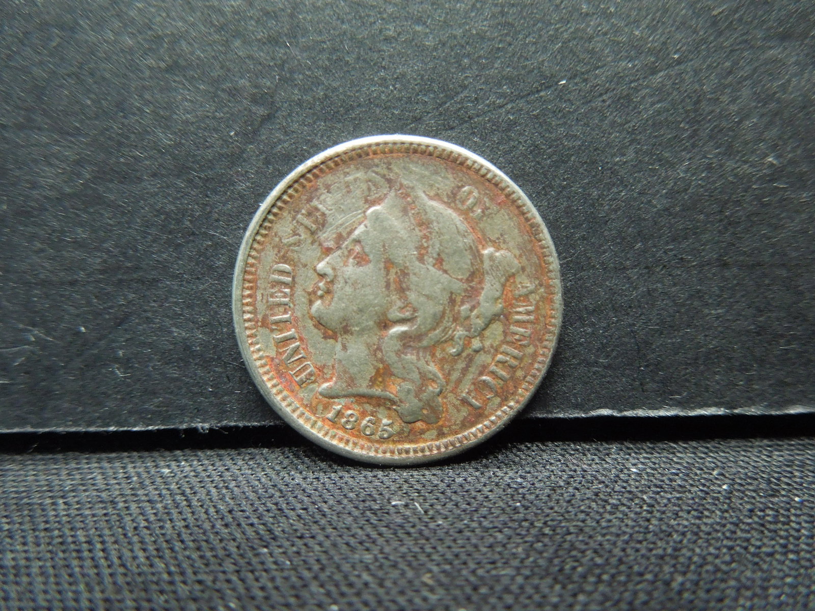 1865 US Three Cent Piece (1 of 2)