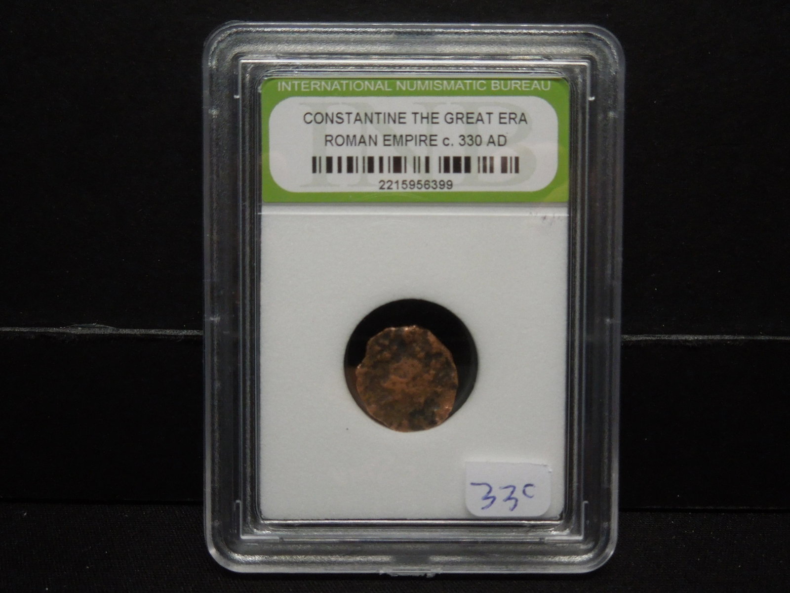 330 AD CONSTANTINE THE GREAT (ROMAN EMPIRE), INB: 330 AD CONSTANTINE THE GREAT (ROMAN EMPIRE), INB