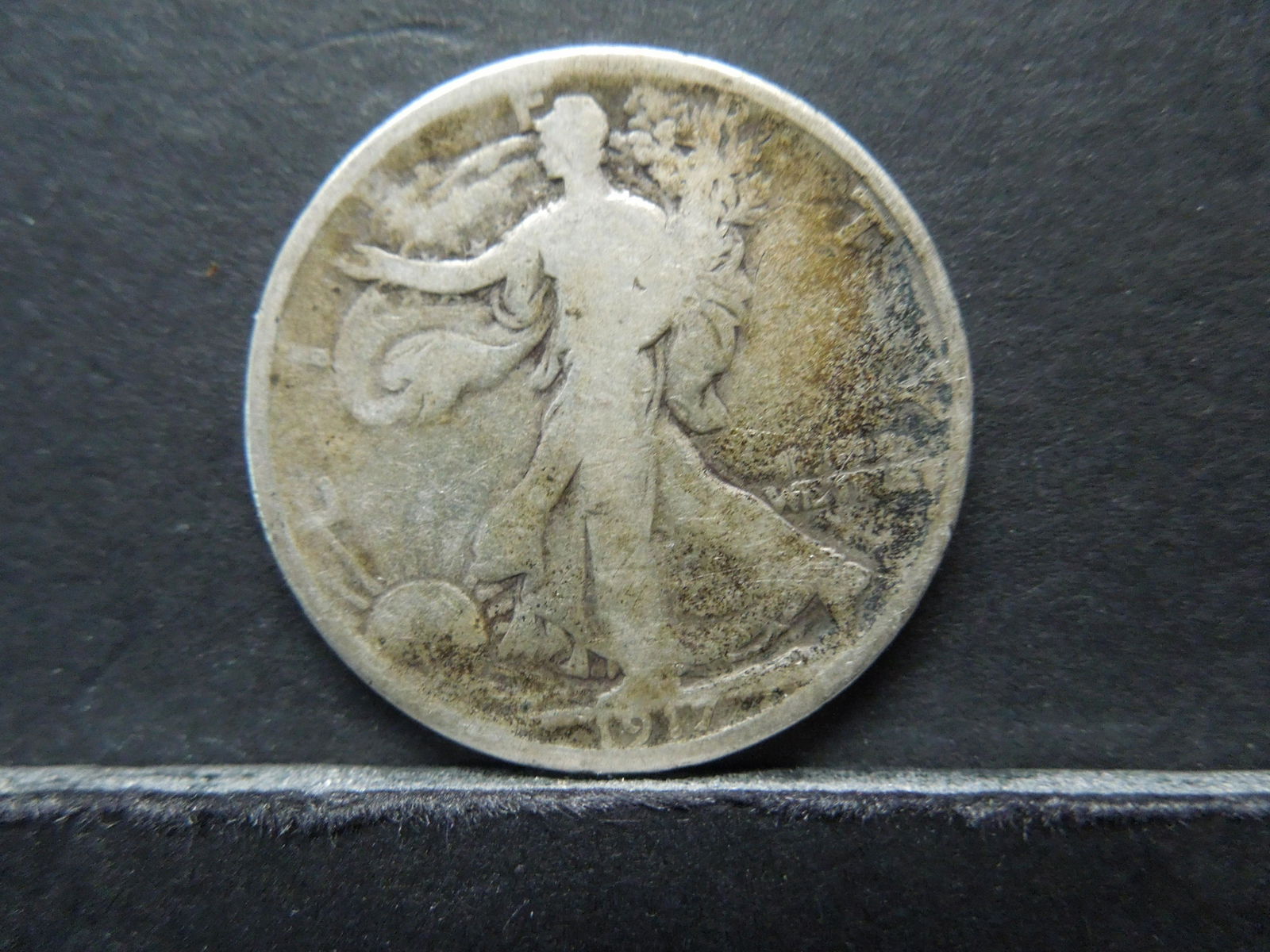 1917 S Reverse Walking Liberty Half Dollar (1 of 2)