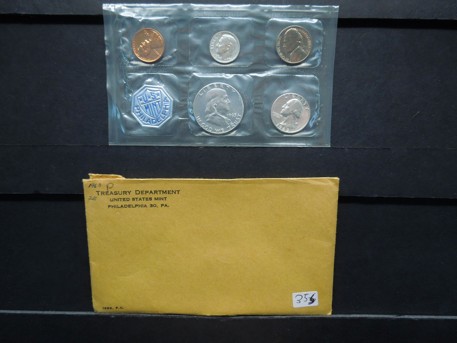 1963 Silver Proof Set With Envelope (1 of 3)