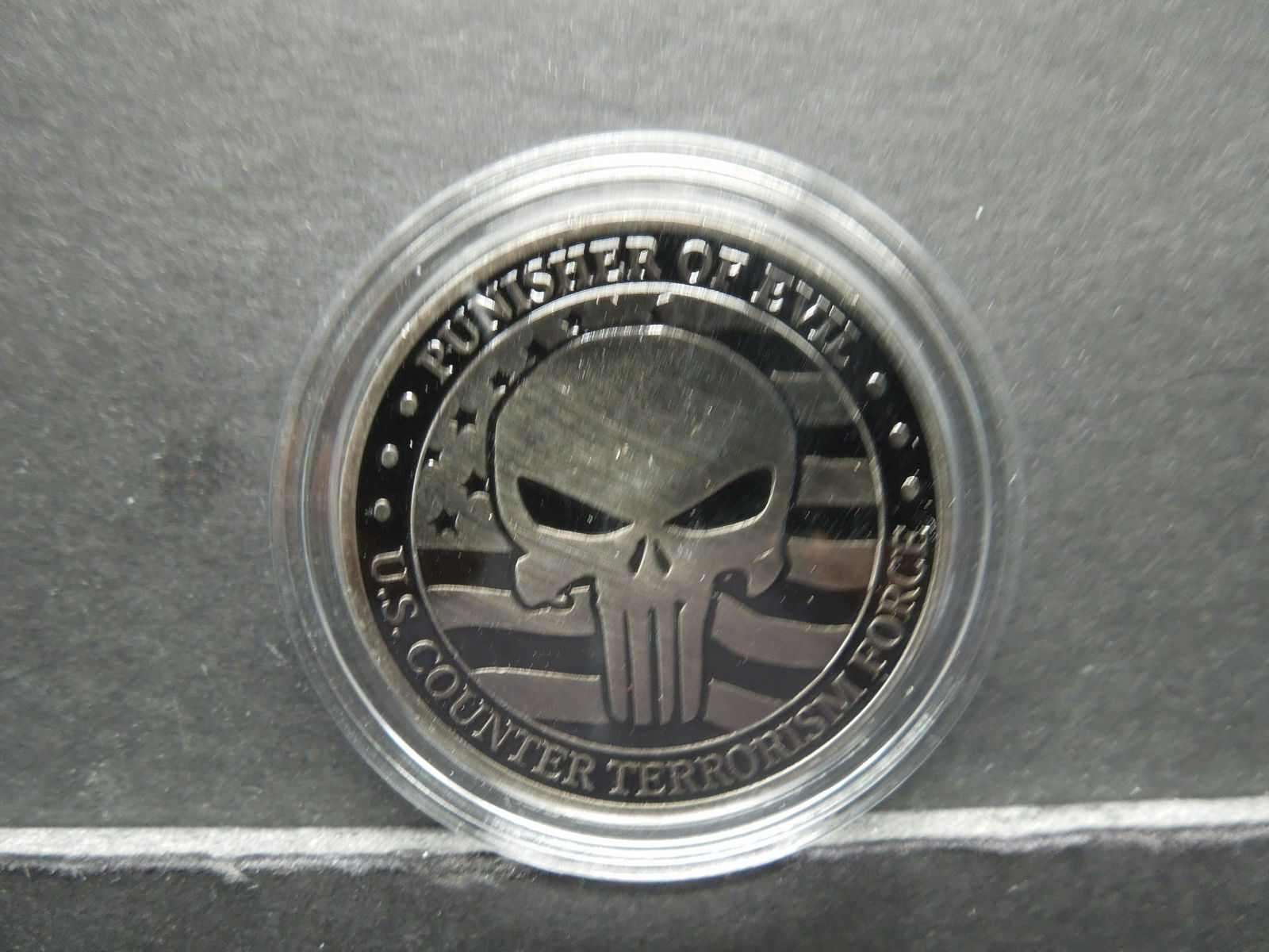 Punisher of Evil U.S. Counter Terrorism Force Medal (1 of 2)
