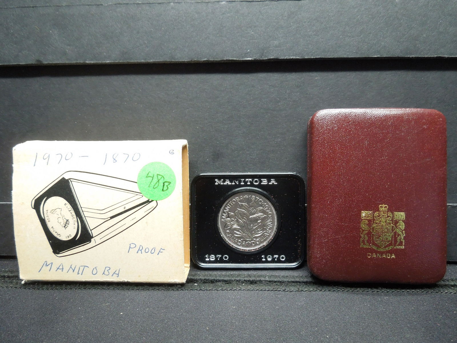 1970 Manitoba Canadian proof Like Dollar (1 of 4)