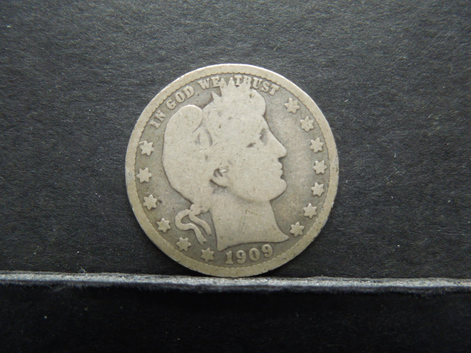 1909-s Barber Quarter (1 of 2)