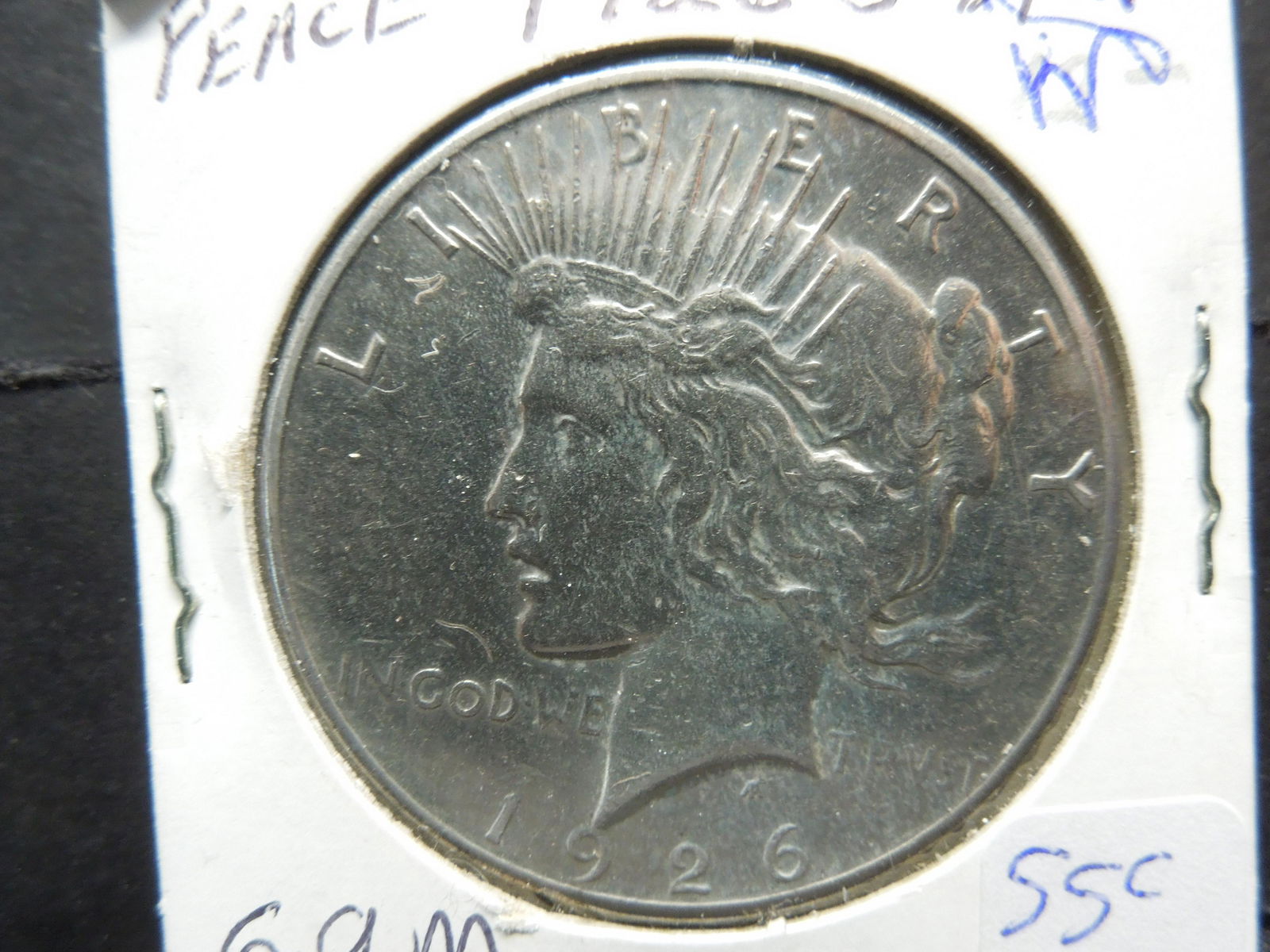 1926-S PEACE SILVER (90%) DOLLAR (1 of 3)