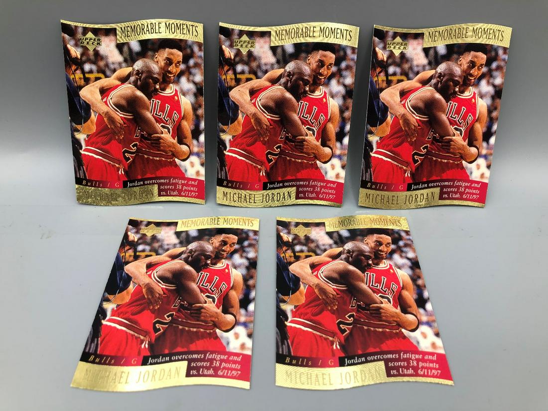 1997-98 Upper Deck Memorable Moments Michael Jordan #1 (1 of 2)