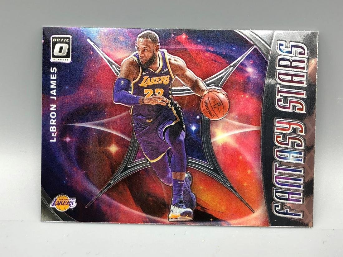 2019-20 Optic LeBron James Fantasy Stars #14 Insert (1 of 2)