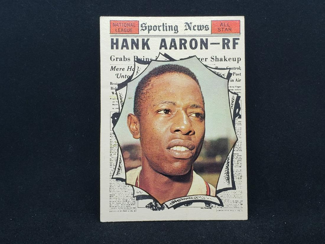 1961 Topps Hank Aaron #577 HOF (1 of 2)