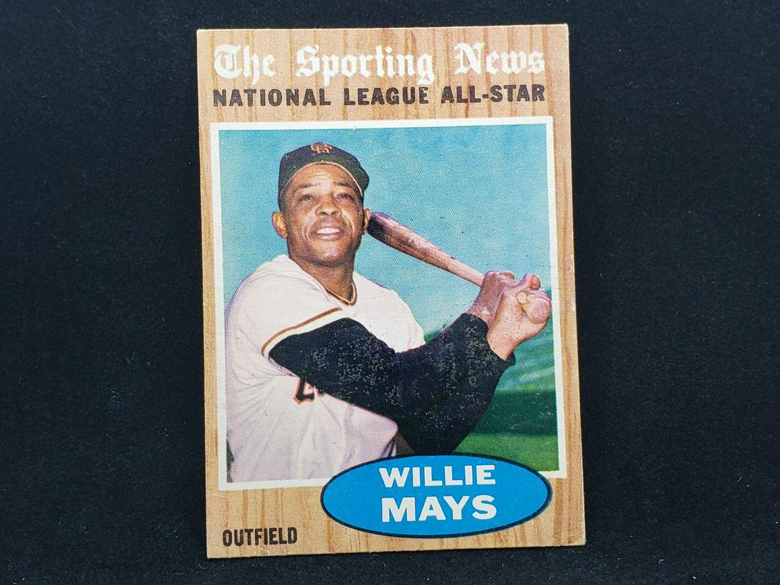 1963 Topps Willie Mays #395 HOF (1 of 2)