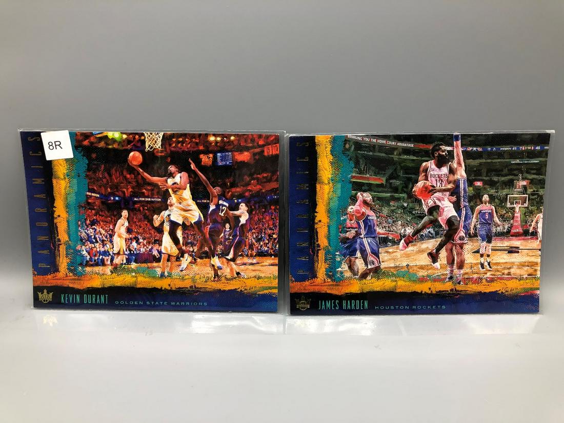 2017-18 Panini Court Kings Lot of 2 Oversize Cards - (1 of 2)