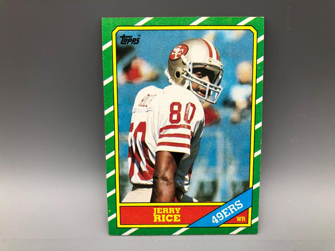 1986 Topps Jerry Rice #161 RC (1 of 2)