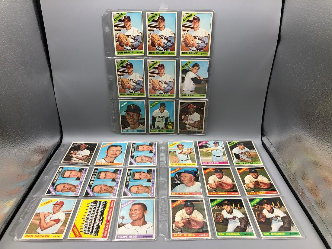 1966 Topps Baseball Lot of 27 Cards - Varying (1 of 5)