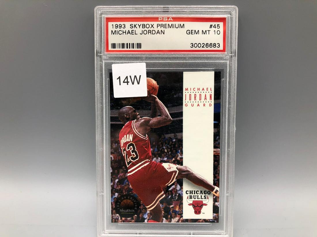 1993-94 Skybox Premium Michael Jordan #45 PSA GEM MINT (1 of 2)