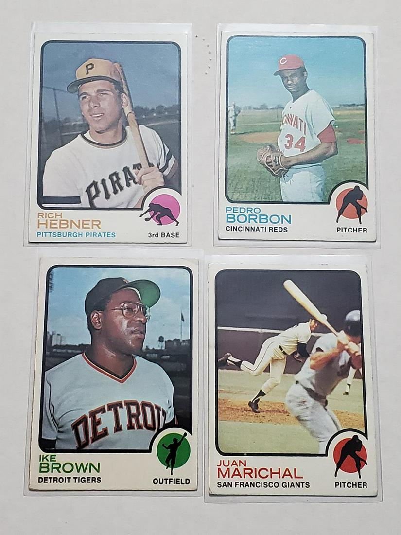 1973 Topps Baseball Lot of (18) w/ Stars/HoF (1 of 4)