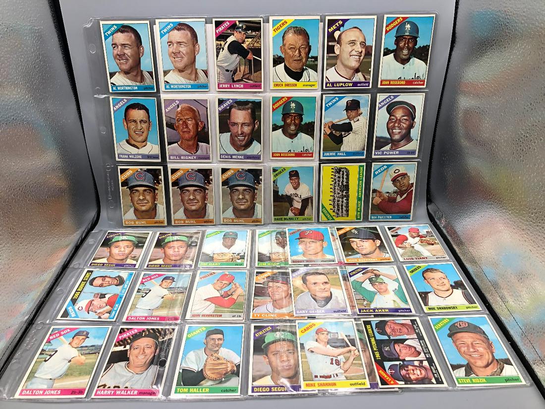 1966 Topps Baseball Lot of 45 Cards - Varying (1 of 7)