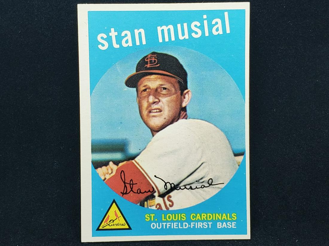 1959 Topps Stan Musial  #150 HOF (1 of 2)