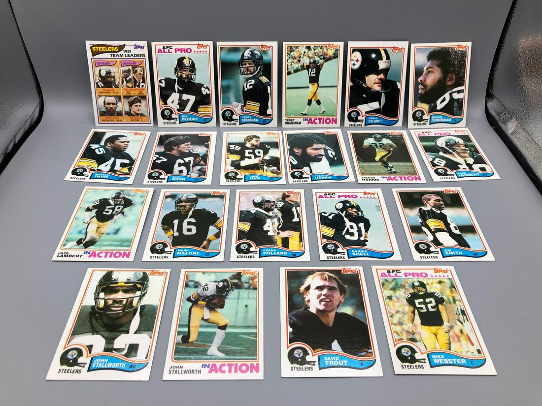 1982 Topps Pittsburgh Steelers Team Set - Terry (1 of 8)