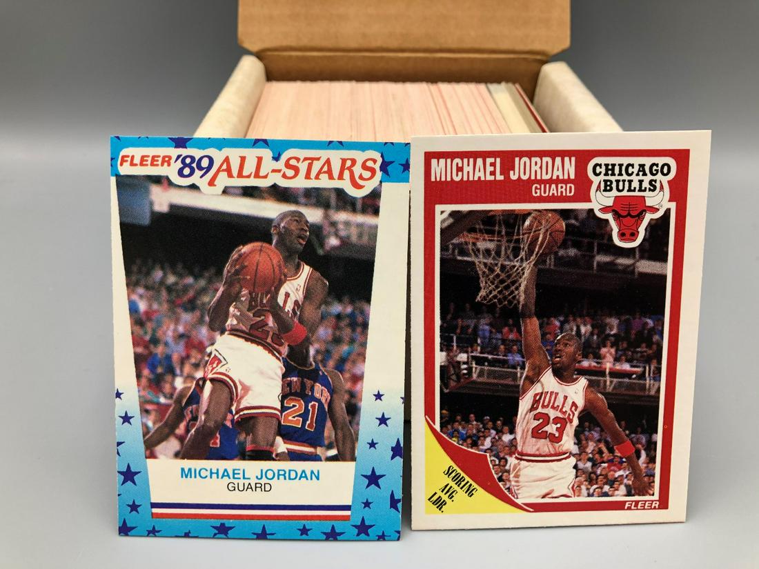 1989-90 Fleer basketball set (1 of 1)