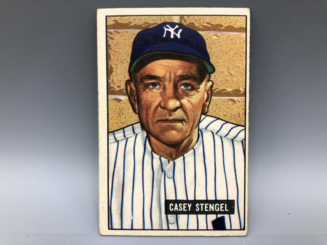 1951 Bowman Casey Stengel #181 (1 of 2)