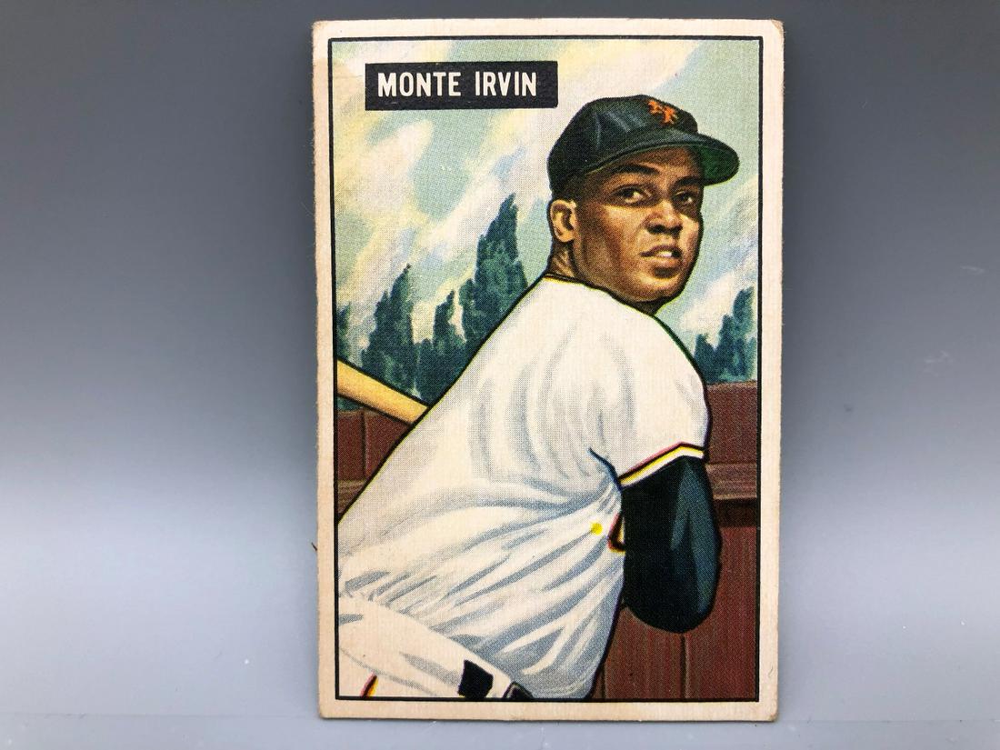1951 Bowman Monte Irvin #198 Rookie Card (1 of 2)