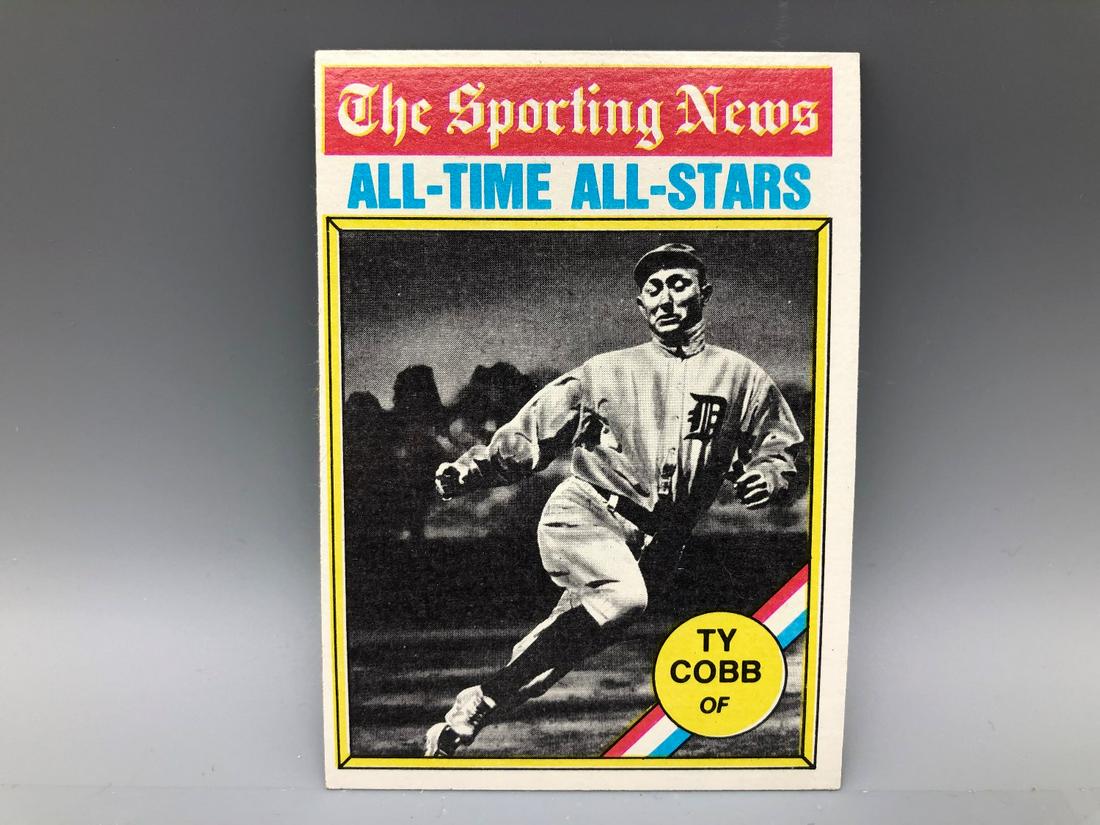 1976 Topps Ty Cobb All Time All Stars #346 (1 of 2)