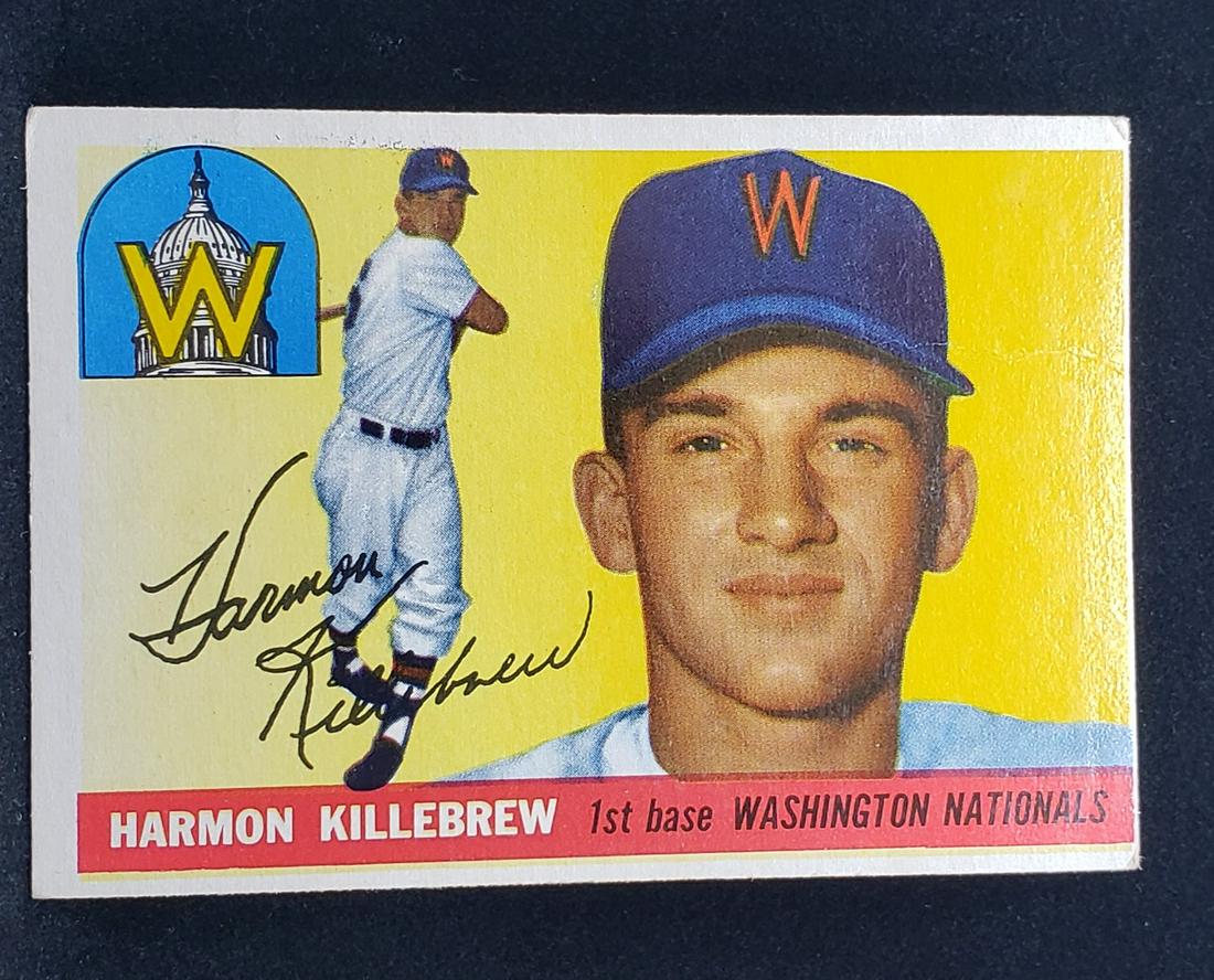1955 Topps Harmon Killebrew #124 Rookie (1 of 3)
