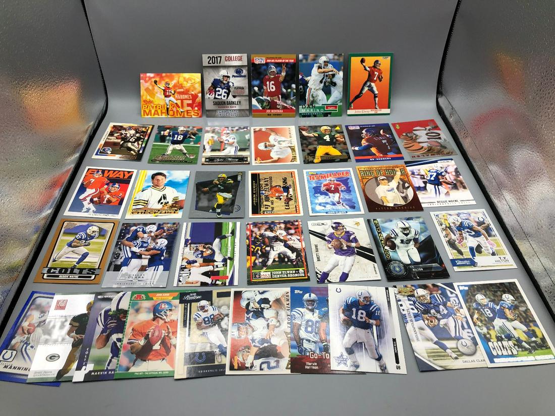 Lot of 36 NFL cards - Stars, Inserts, Rookies - Patrick (1 of 8)