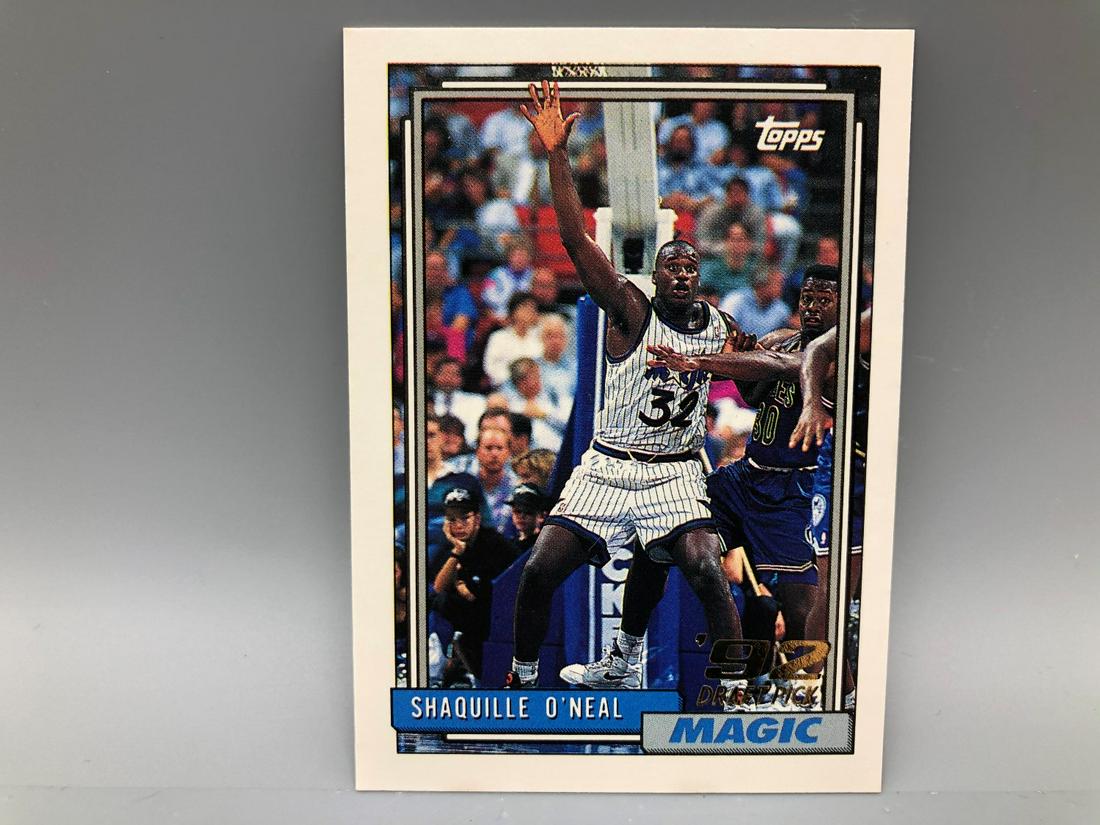 1992-93 Topps Shaquille O'Neal RC #362 (1 of 2)