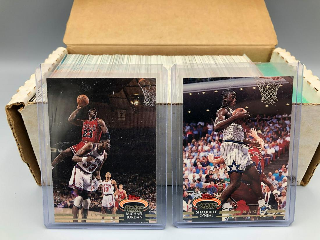 1992-93 Stadium Club Basketball series 1 & 2 complete (1 of 2)