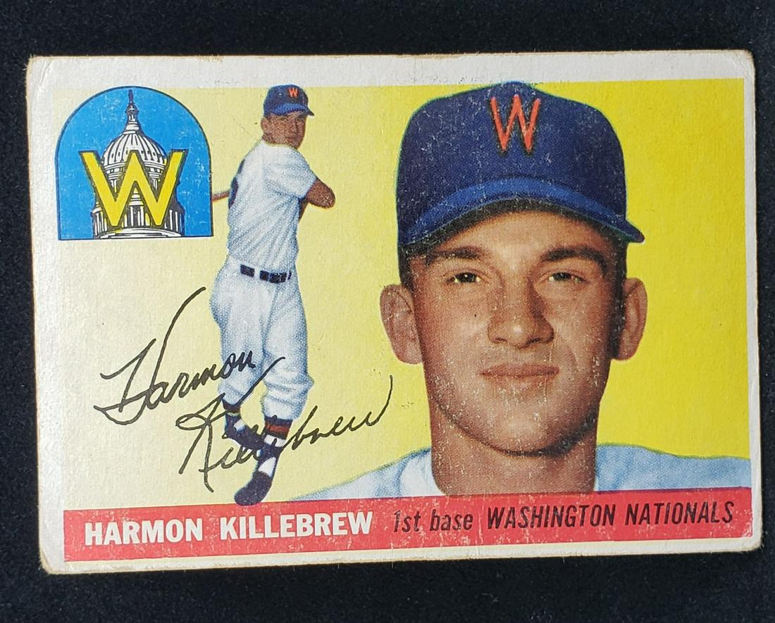 1955 Topps Harmon Killebrew #124 Rookie (1 of 3)
