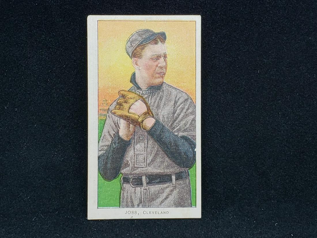 1909-11 T206 Addie Joss Polar bear Back HOF Trimmed: 1909-11 T206 Addie Joss Polar bear Back HOF Trimmed