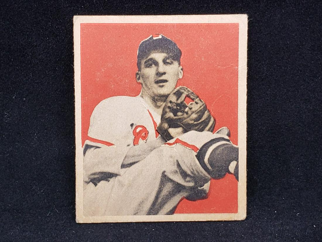 1949 Bowman Warren Spahn #33 HOF (1 of 2)