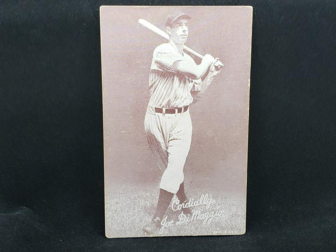 1939-46 Exhibits Salutation Joe Dimaggio HOF (1 of 2)