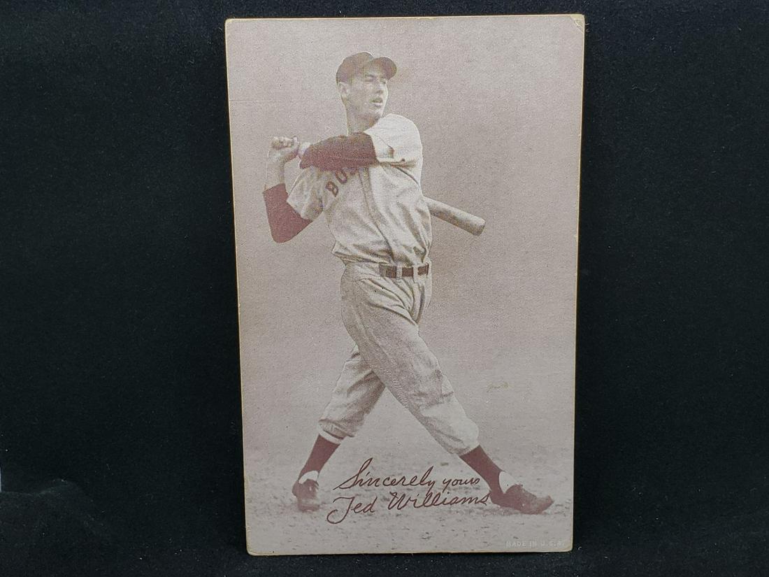 1939-46 Exhibits Salutation Ted Williams HOF (1 of 2)