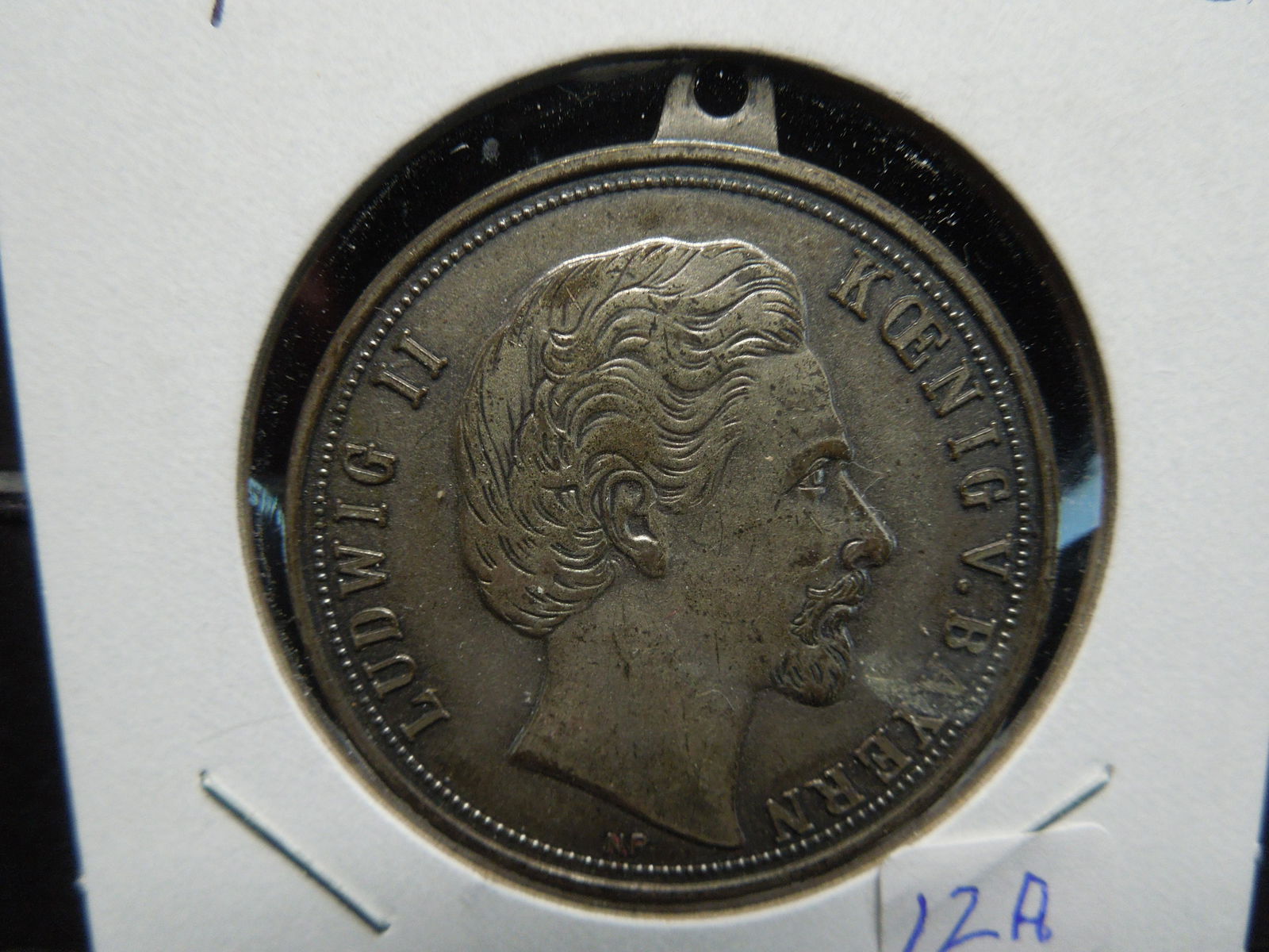 Bayern Ludwig II, 1845-1886 Medal.  AU (1 of 3)