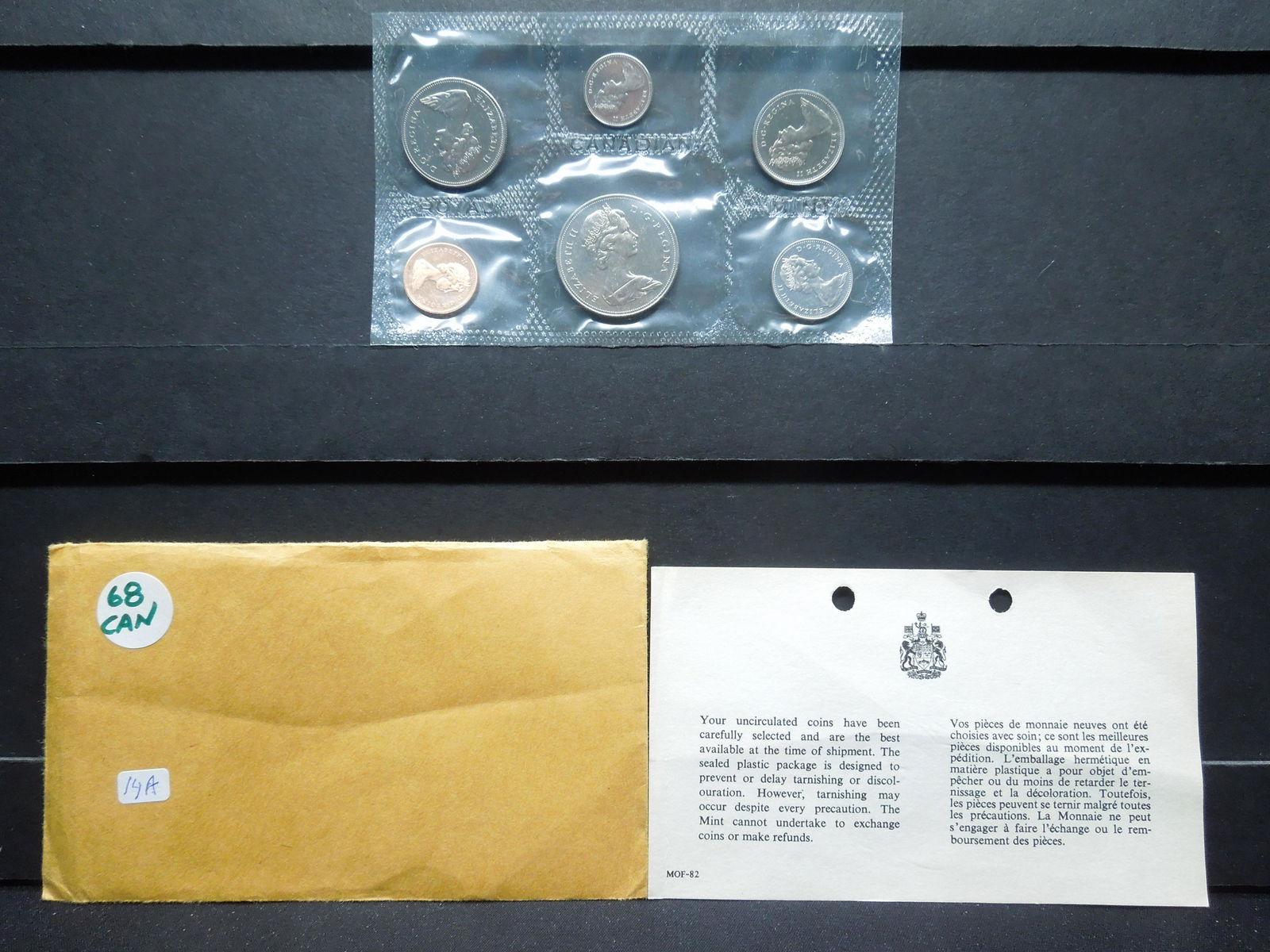 1968 Canada Mint Set.  Proof Like. (1 of 4)