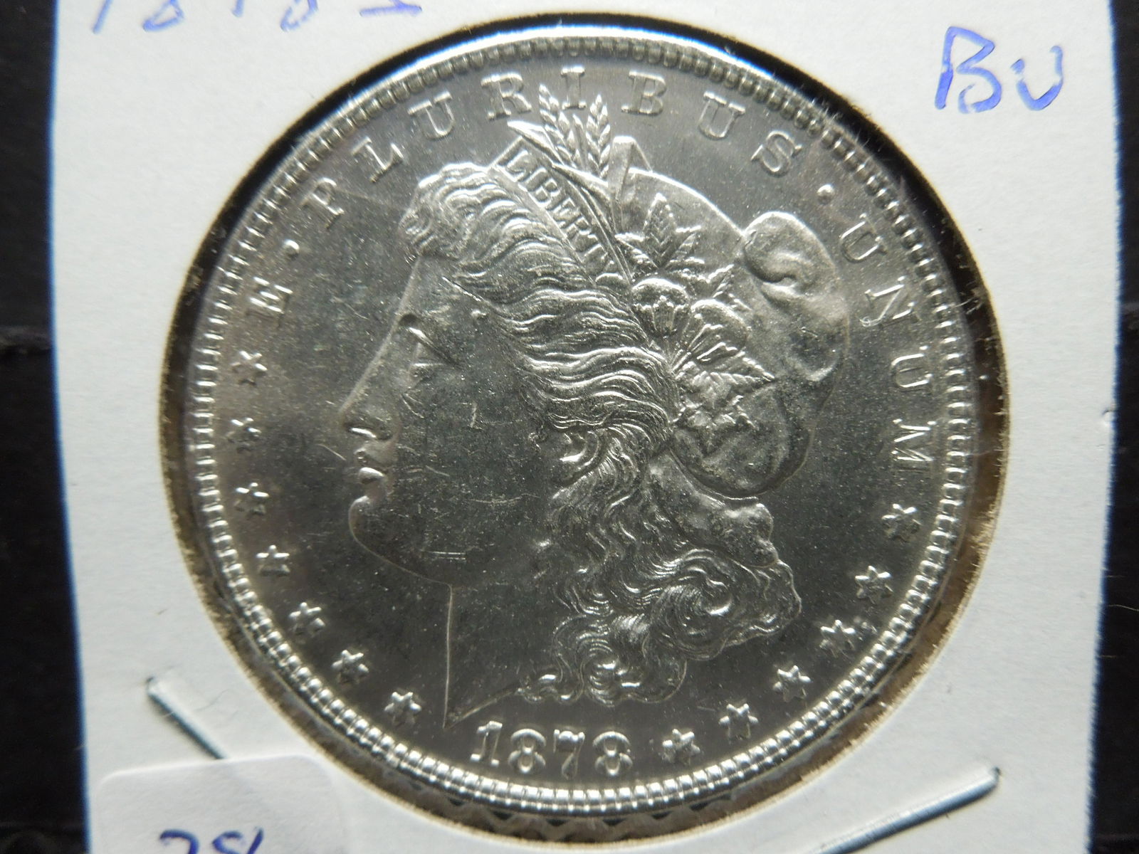 1878-S US Morgan Dollar.  First Year.  Choice BU. (1 of 3)