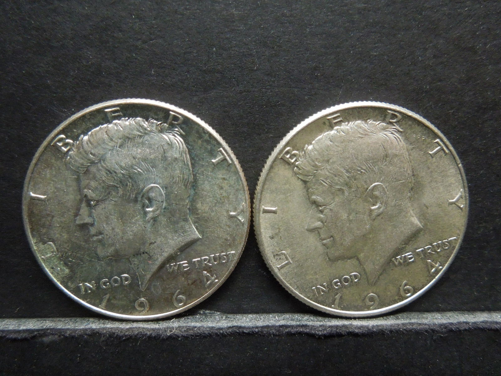(2) 1964 Kennedy Half Dollars (1 of 2)
