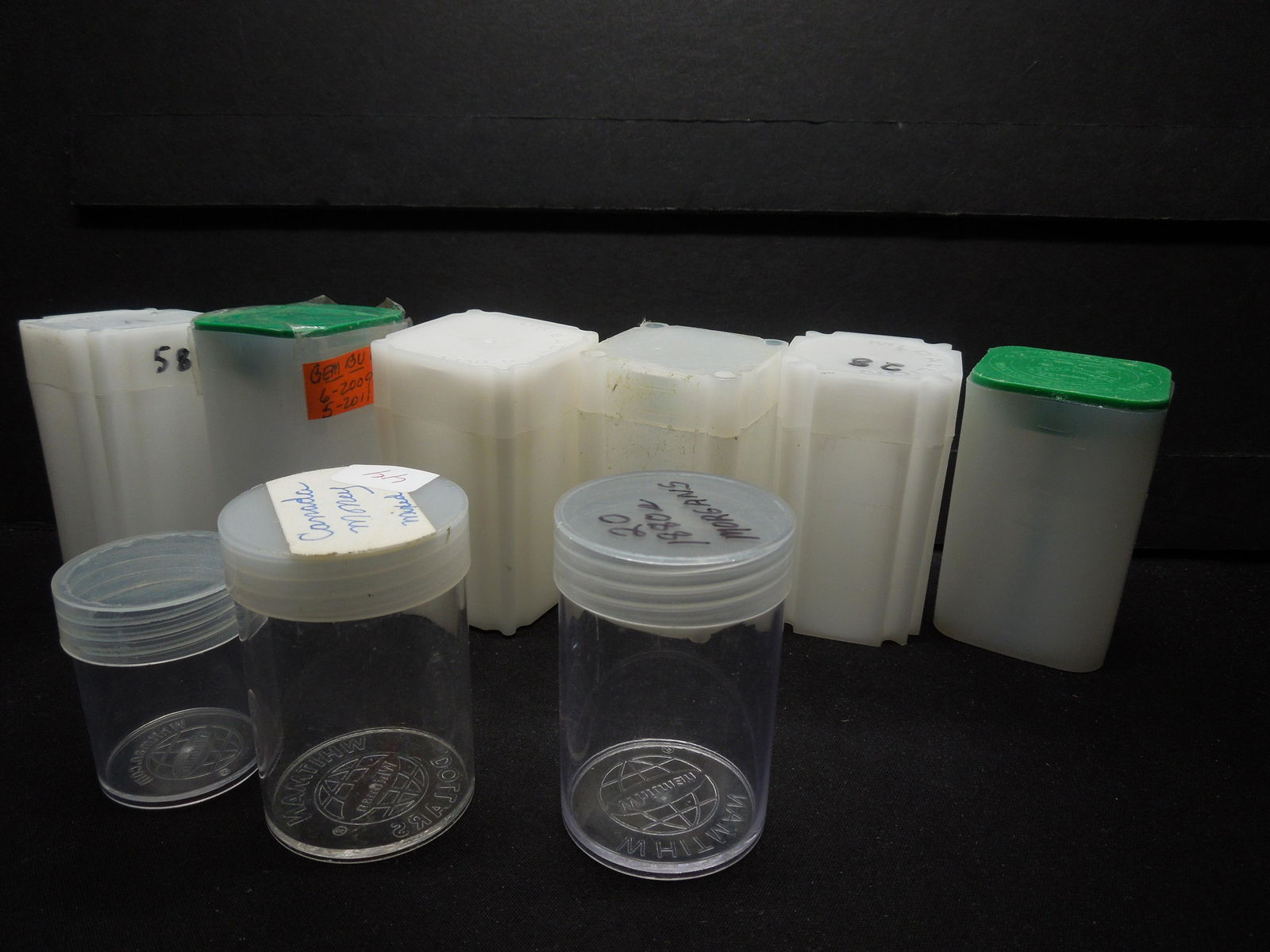 Lot of Empty Coin Tubes (1 of 2)