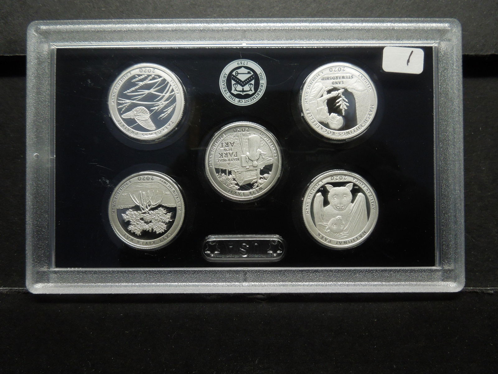 2020-S Silver National Parks Quarters Proof Set in (1 of 2)
