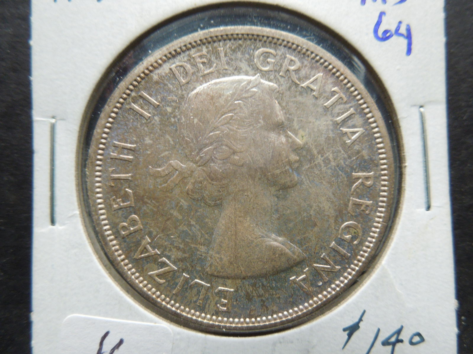 1959 Canada Silver Dollar.  MS 64.  Very Nice. (1 of 3)