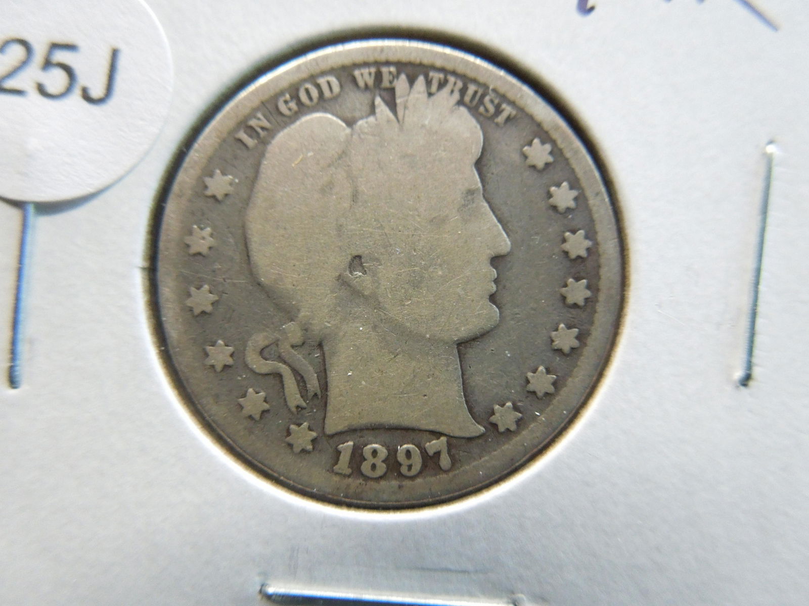 1897 Barber Quarter (1 of 3)