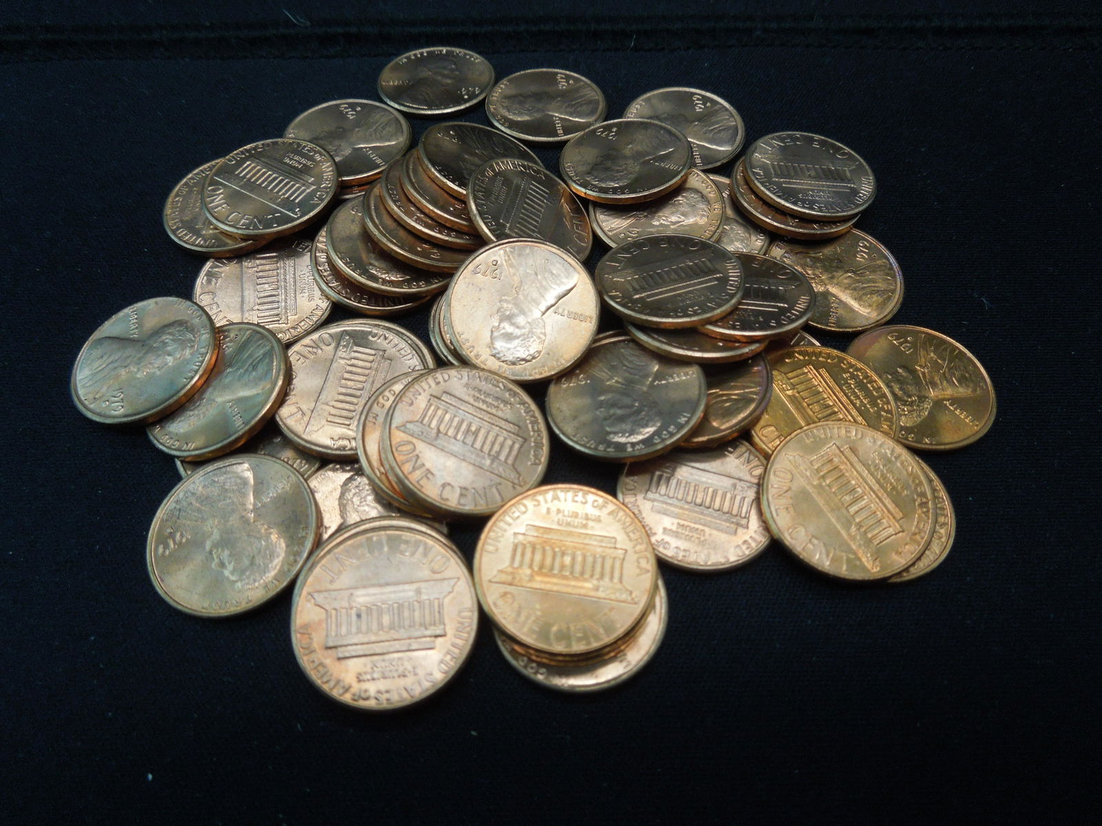BU Roll of 1979-D Lincoln Copper Cents (1 of 4)
