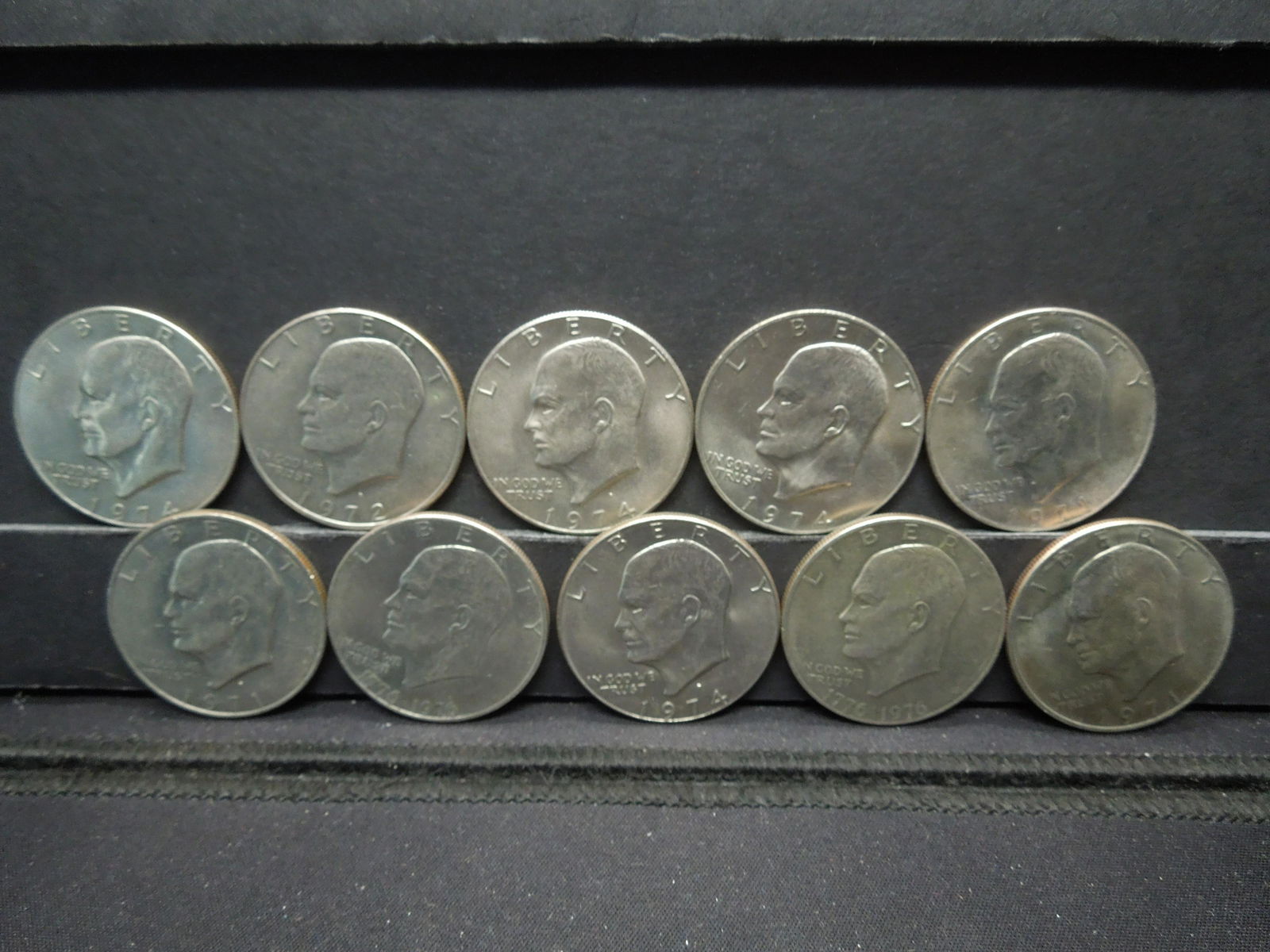 (10) pcs Grab Bag Ike Dollars (1 of 2)